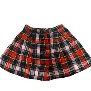 vintage 50s-70s sears Winnie the Pooh collection plaid skirt